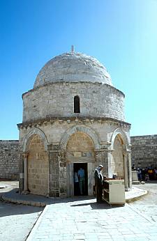 Dome of the Ascension on the Mount of Olives